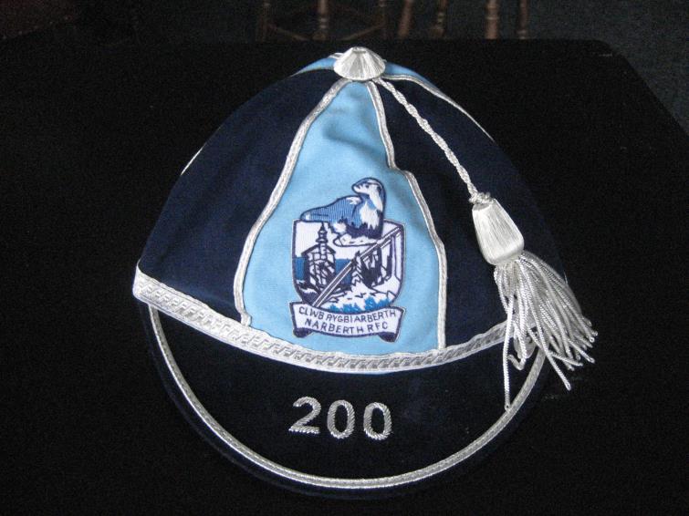 200th Cap for Narberth RFC